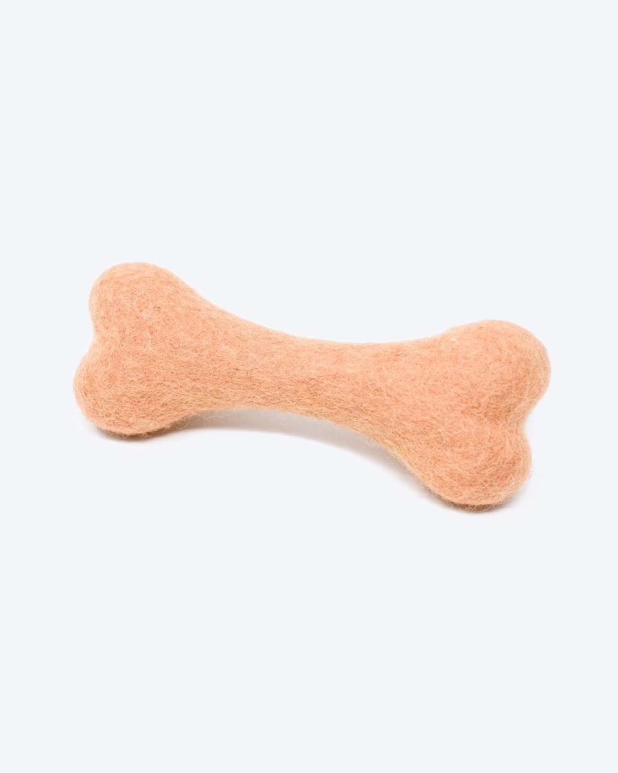 Neutral Woolbone Dog Toy