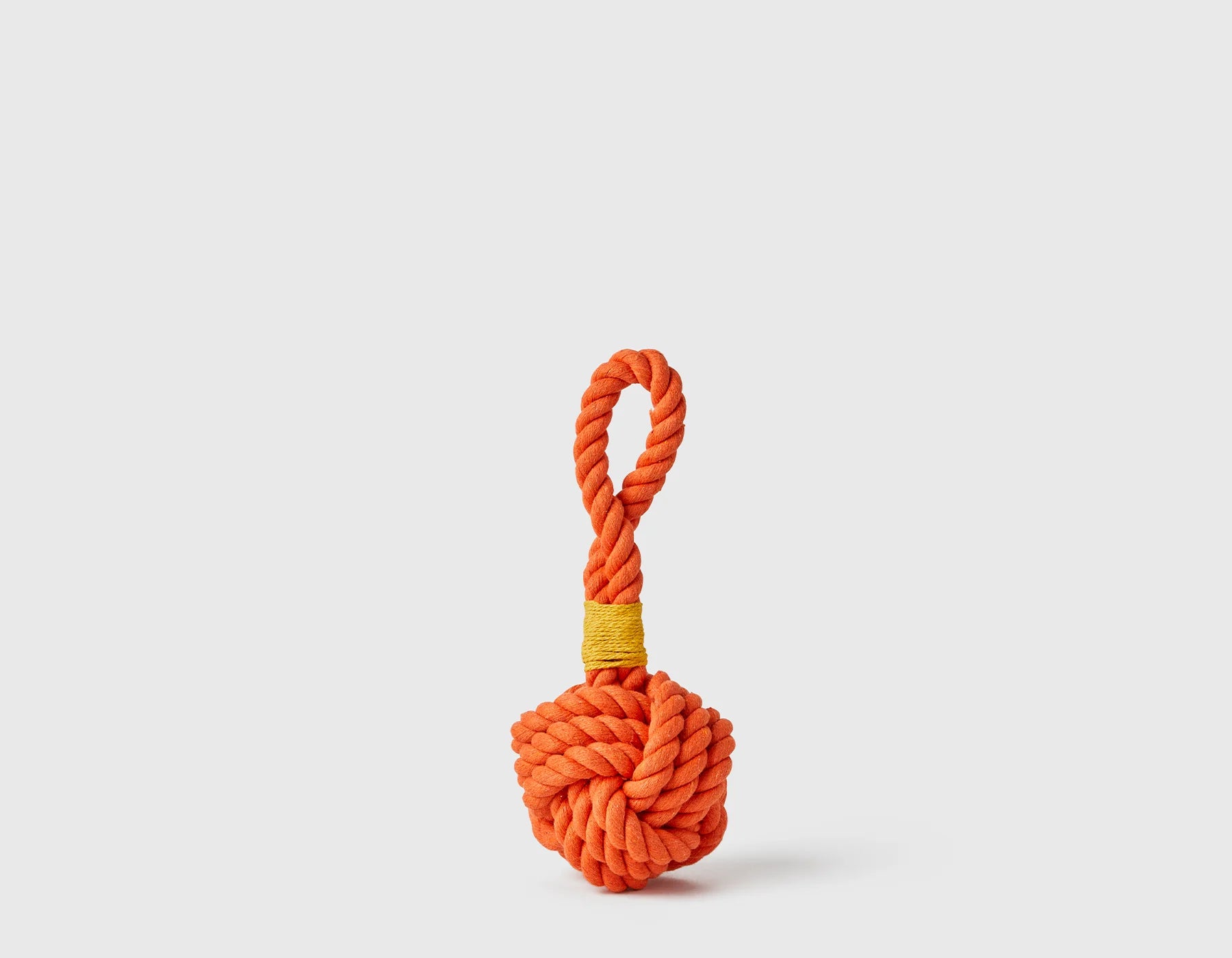 Celtic Knot Tie Rope Dog Toy - 3" Small