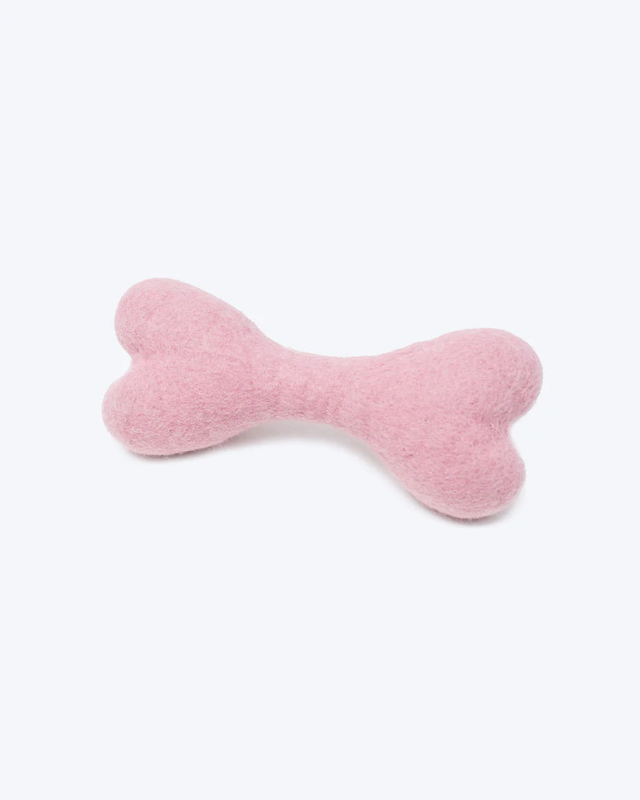 Neutral Woolbone Dog Toy