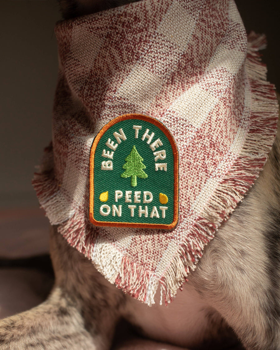 Been There Peed on That Iron-on Patch for Dogs and Cats