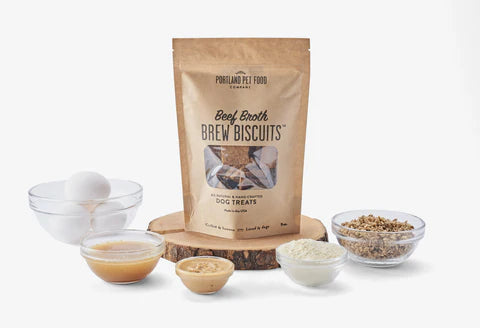 Beef Broth Brew Dog Biscuits